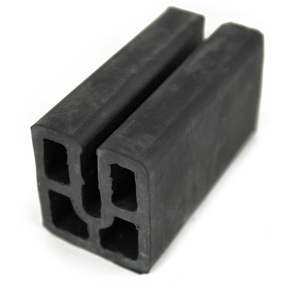 2-18408 : Windshield, Bottom Rubber Clip-Holder