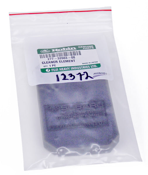 Part# 12372 Air Cleaner Element (FOAM 4hp - 6.5hp)