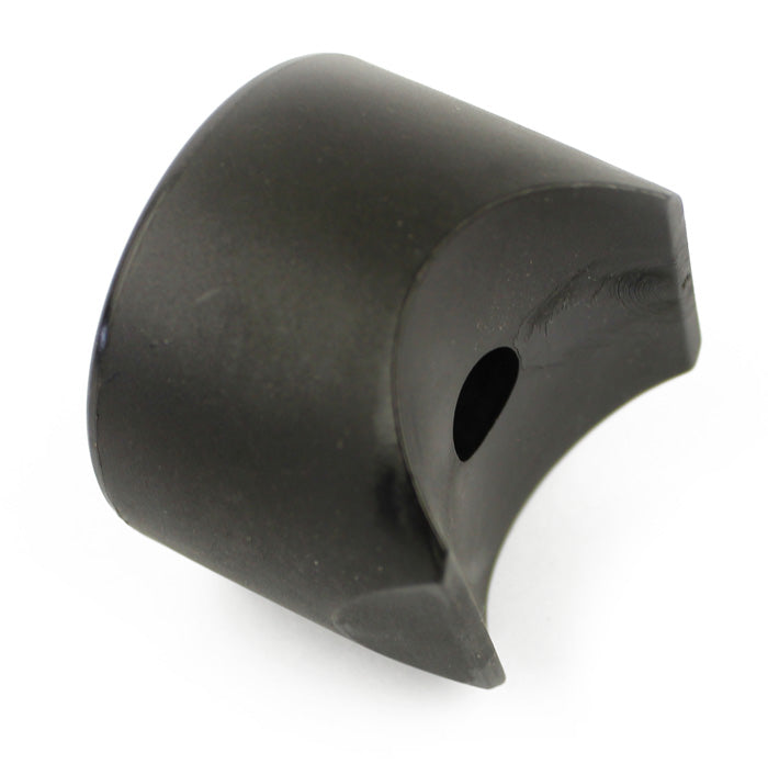 14865 : Endcap,  Bar - 1.5 Black Plastic