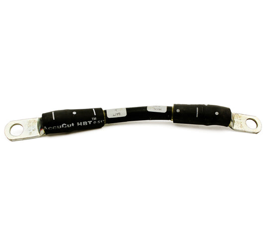 15170 : Câble, 4 AWG, noir, batterie 3-Fusible, 6 po