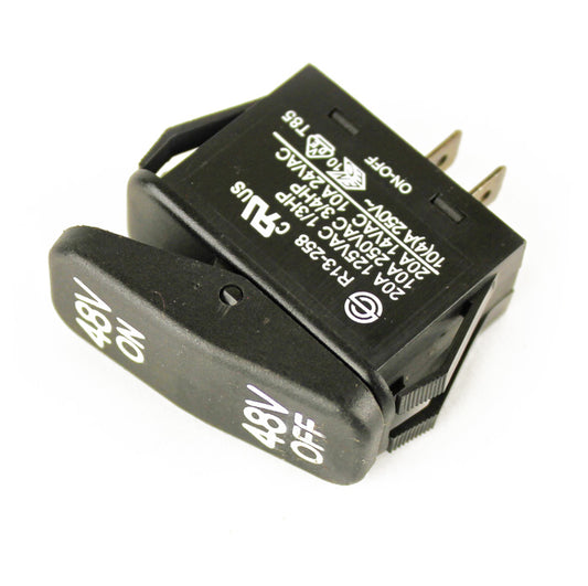 2-70071 : Switch,  Rocker Printed (48V On/Off)