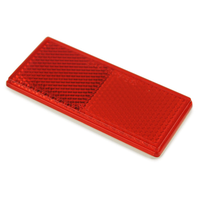 2-70150 : Reflector-UTV #RE10RB (RED)-Adhesive Back