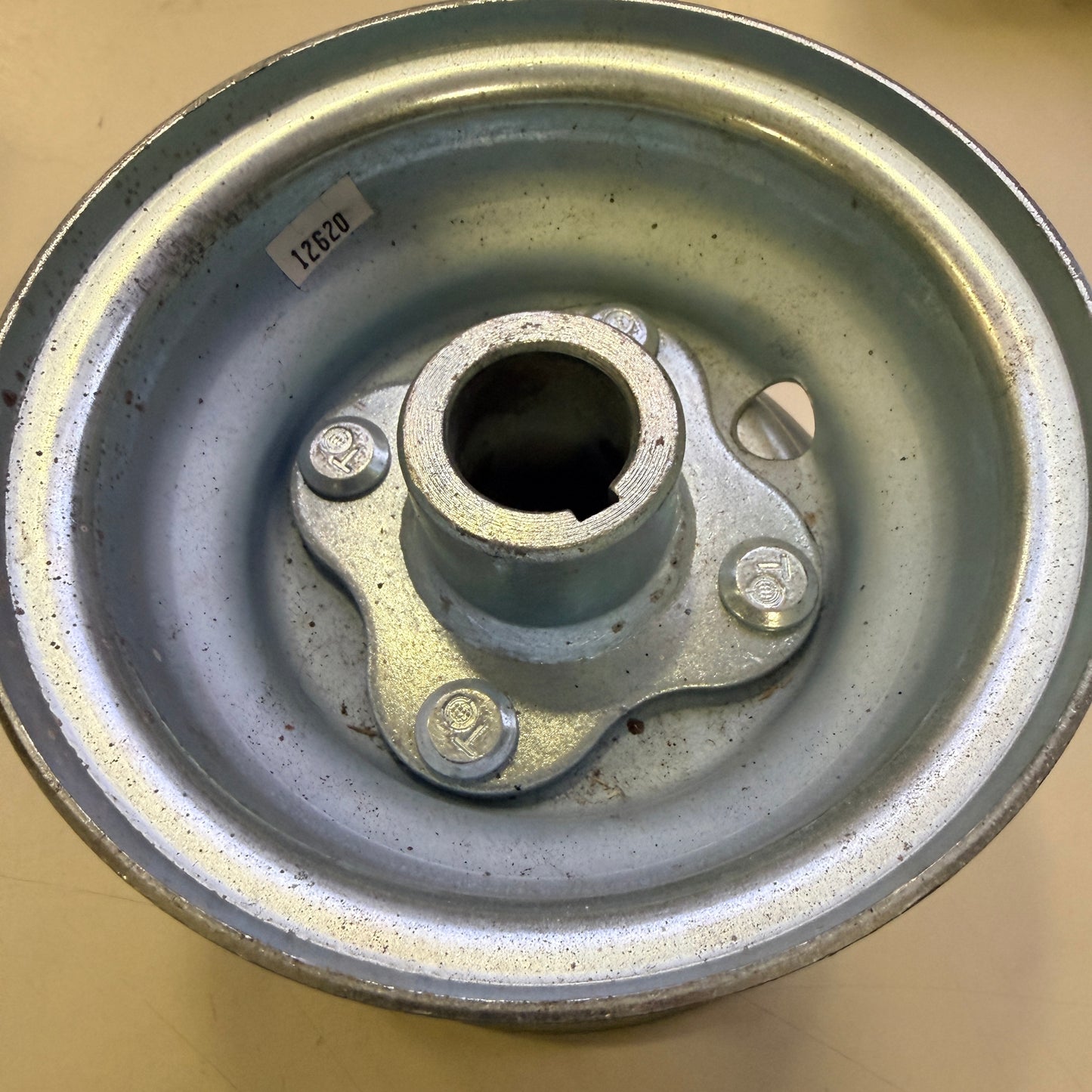 12620 : 5IN STEEL WHEEL 3 PIECE (See additional Images)