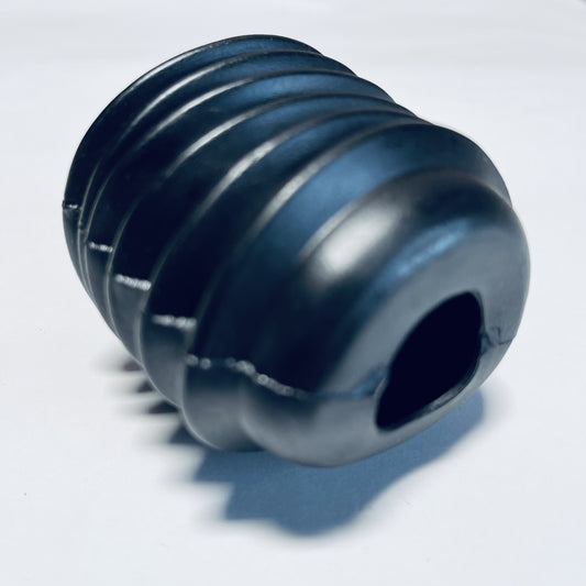 14412 : BOOT, STEERING SHAFT BLACK RUBBER - 7150