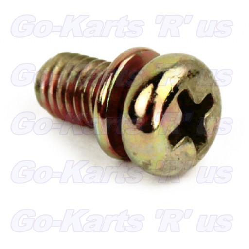 14764 : Screw,  M5 X 0.80 X 10 Ph with  Split Lock