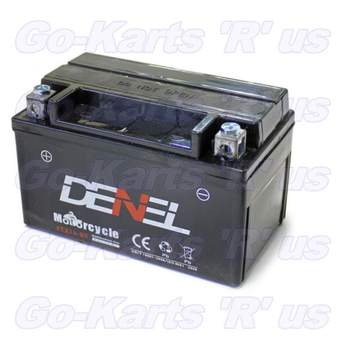 Part# 15653 Battery - YTX7A-BS - 12V