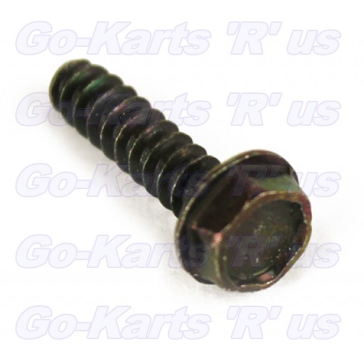 2-50624 : Screw,  #10 X 3/4in Hex Washer Blunt-Blk