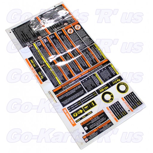 Part# 2-60052R1 Decal