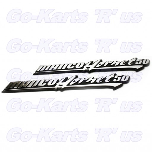 Part# 50351 Decal Set - Chrome Emblem