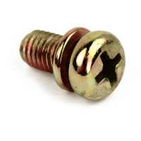 14764 : Screw,  M5 X 0.80 X 10 Ph with  Split Lock