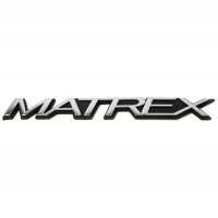 50306 : Emblem,  Set Chrome - Matrex