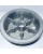 1095 : WHEEL HALF 6 CAST OUTER {w/ Valve Stem hole} SILVR