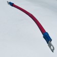 3611 : BATTERY CABLE RED 11IN .25/.37