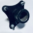 4927 : Wheel Hub w/ Studs Installed 1in Bore - Keyway